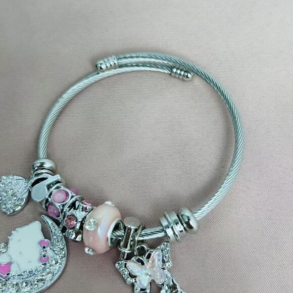 457 Pink Hello Kitty Bracelet cute - Picture 5 of 5